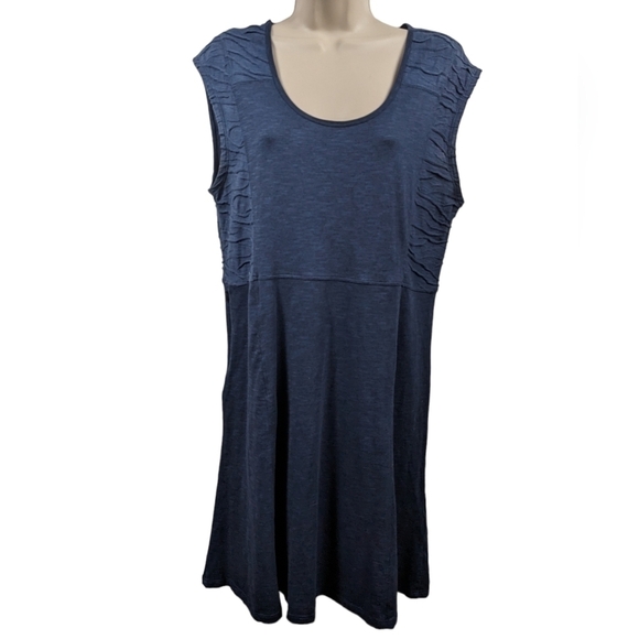 Toad & Co. Sama Sama Dress Sz L - Picture 1 of 10